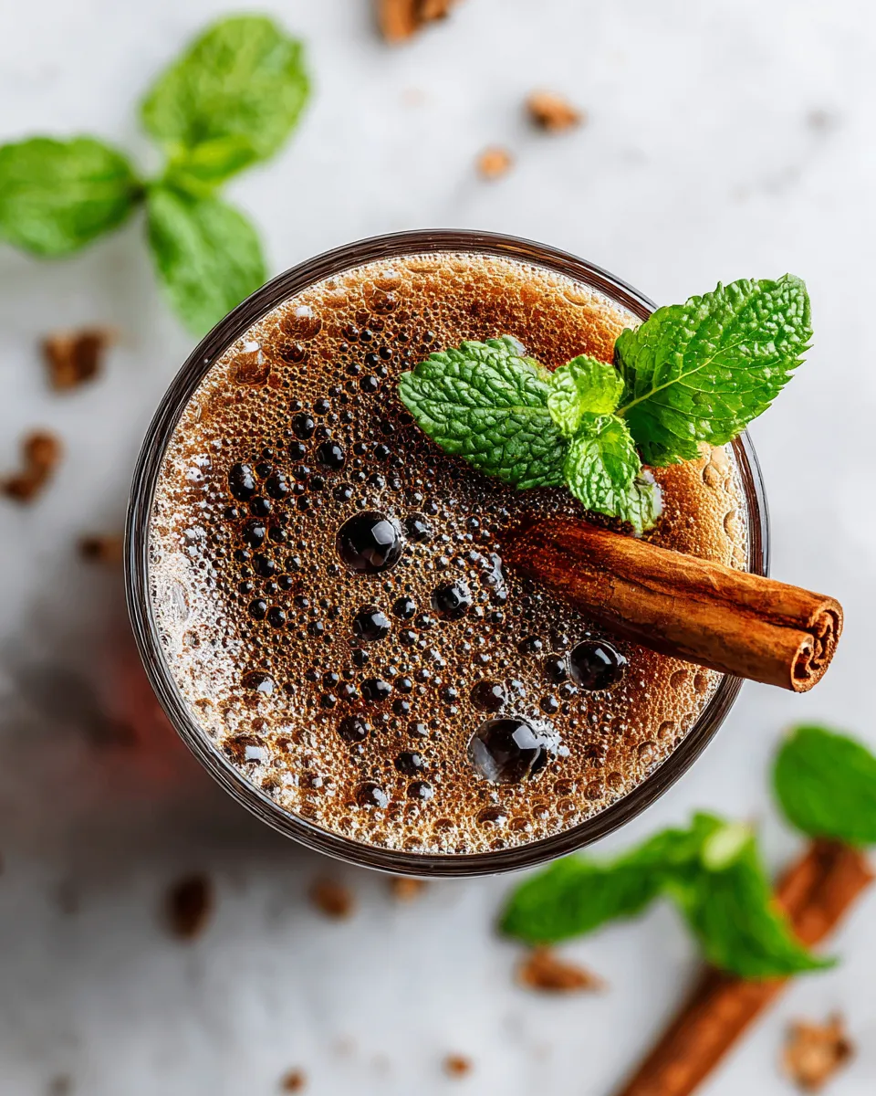 Homemade root beer made with sassafras, sarsaparilla, and vanilla, perfect for holiday gatherings.